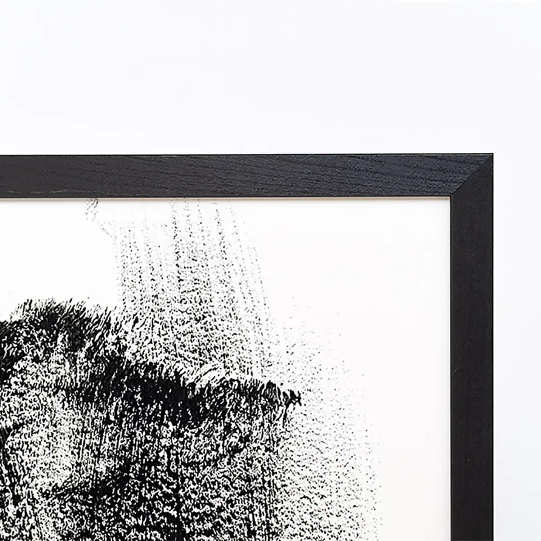 Bild Black art Rahmen | Schwarz