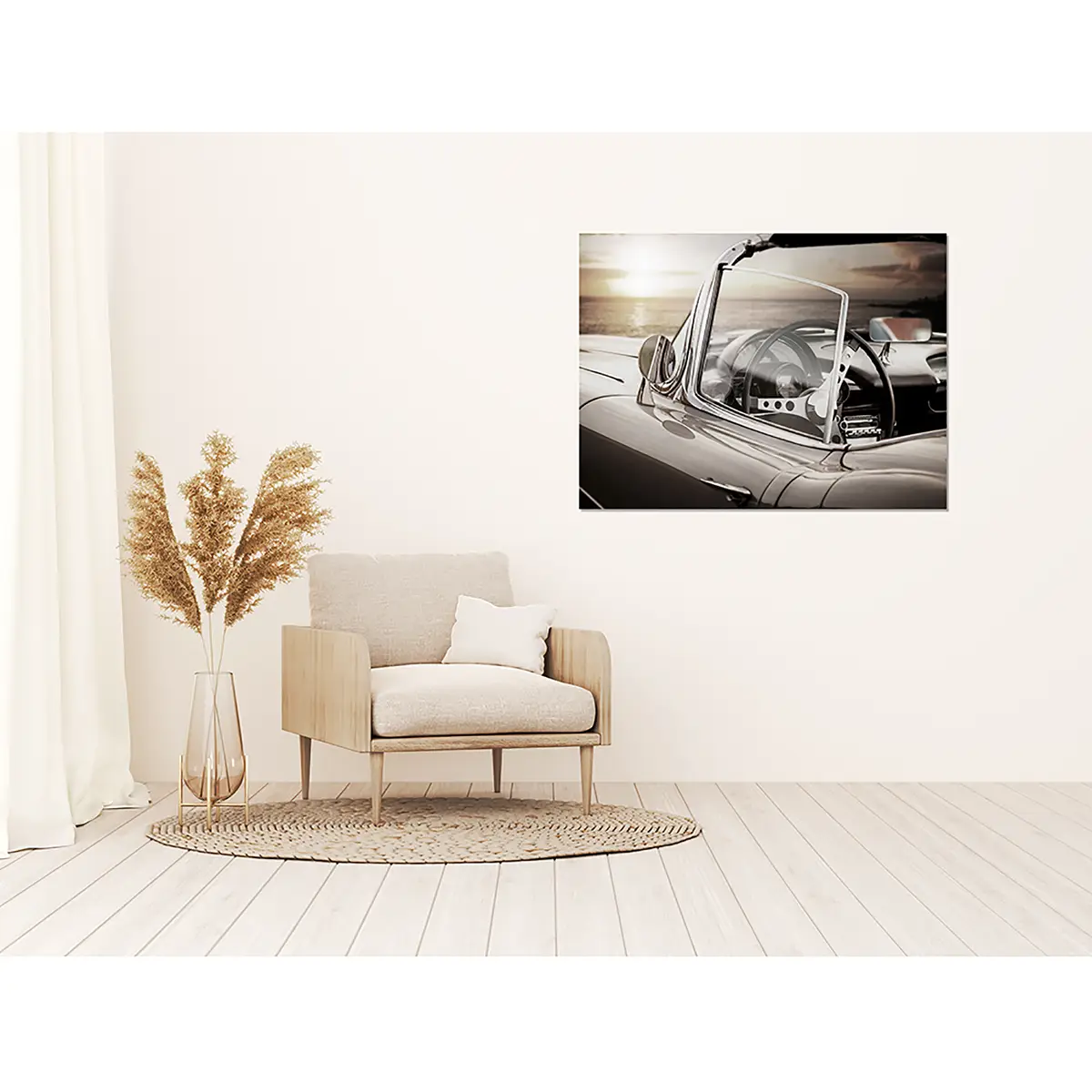 Bild Convertible oldtimer Metal | Mehrfarbig