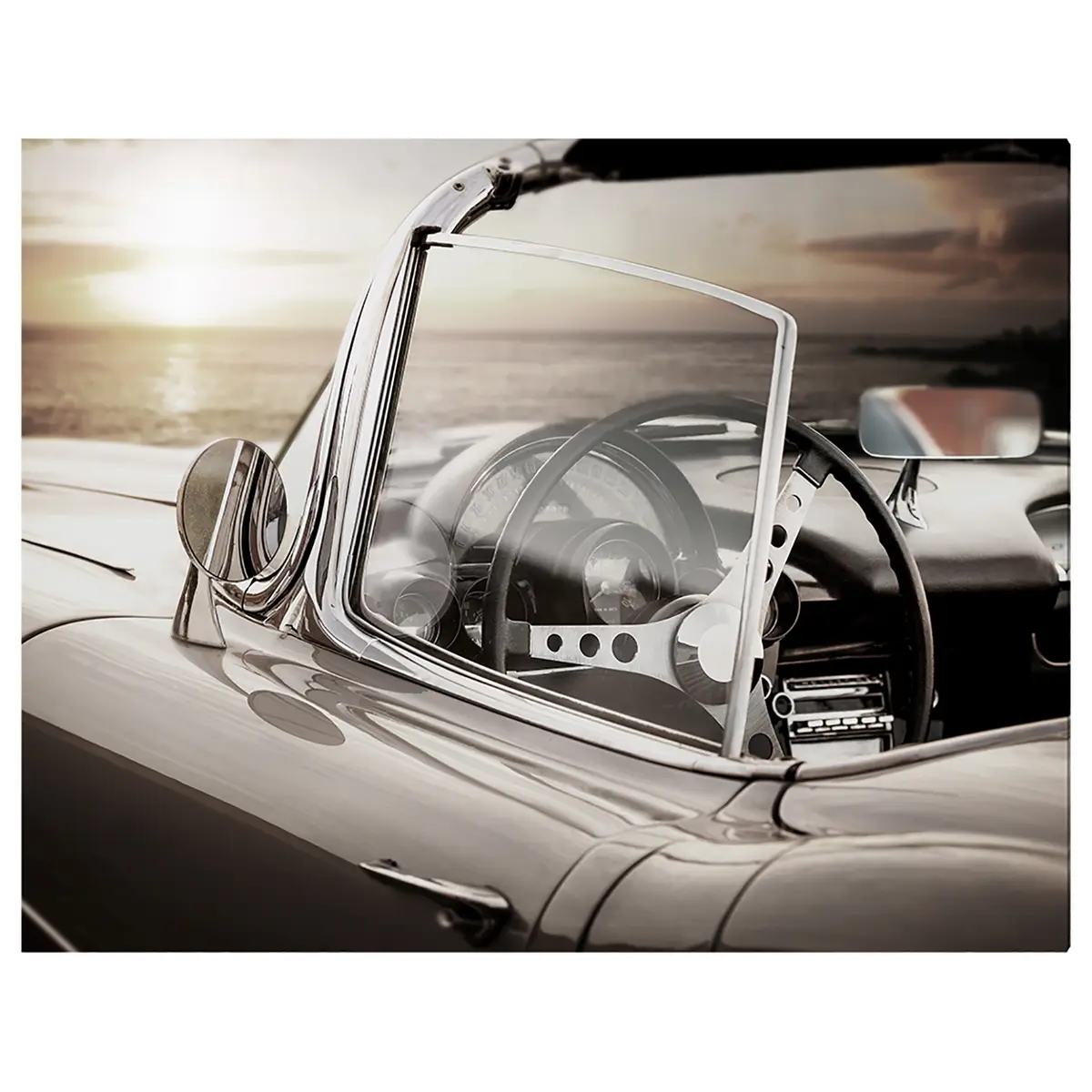 Bild Convertible oldtimer Metal | Mehrfarbig