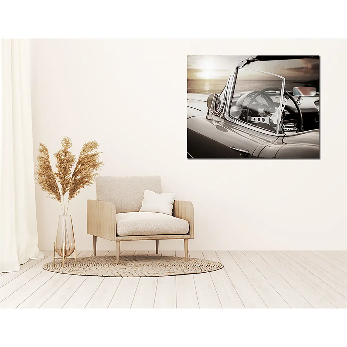 Bild Convertible oldtimer Metal | Mehrfarbig