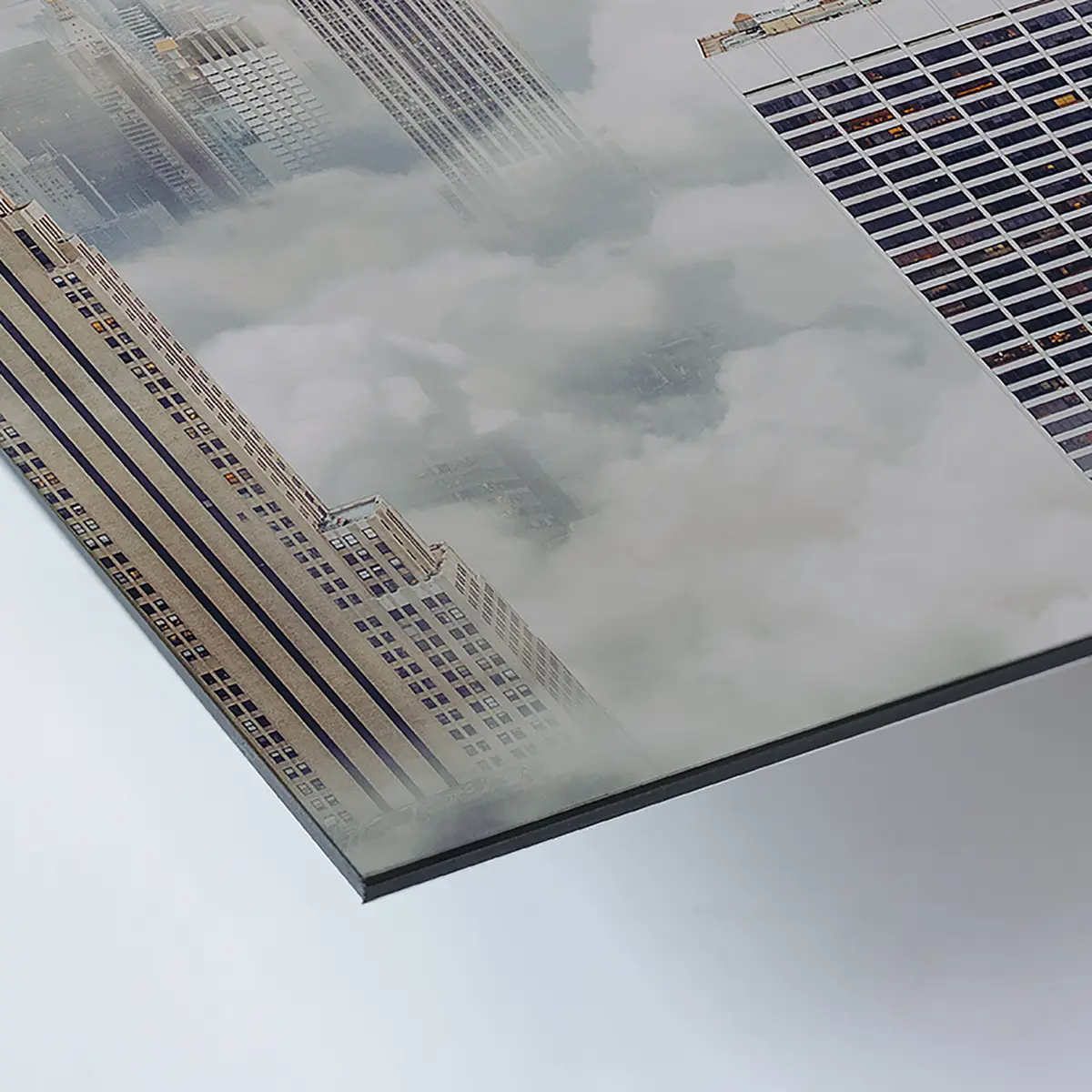 Bild New York City Metal | Mehrfarbig