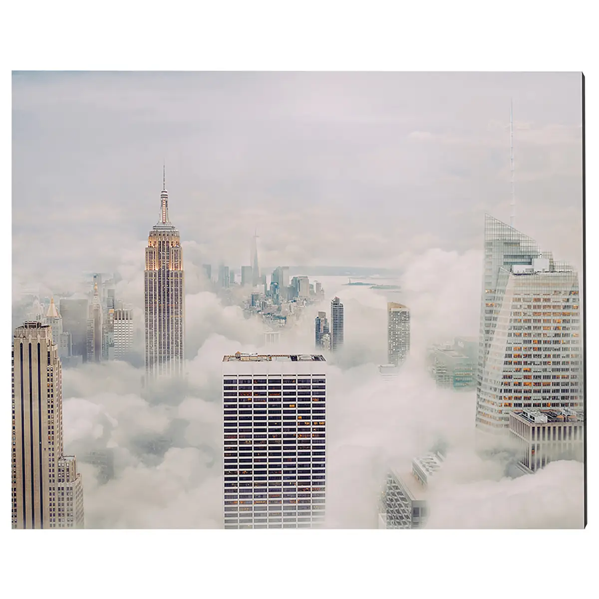 Bild New York City Metal | Mehrfarbig
