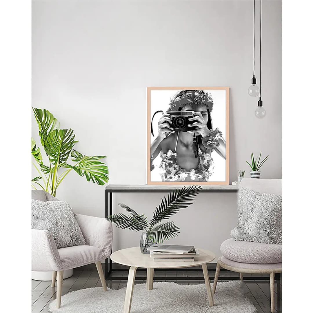 Bild Hawaii hula | Beige