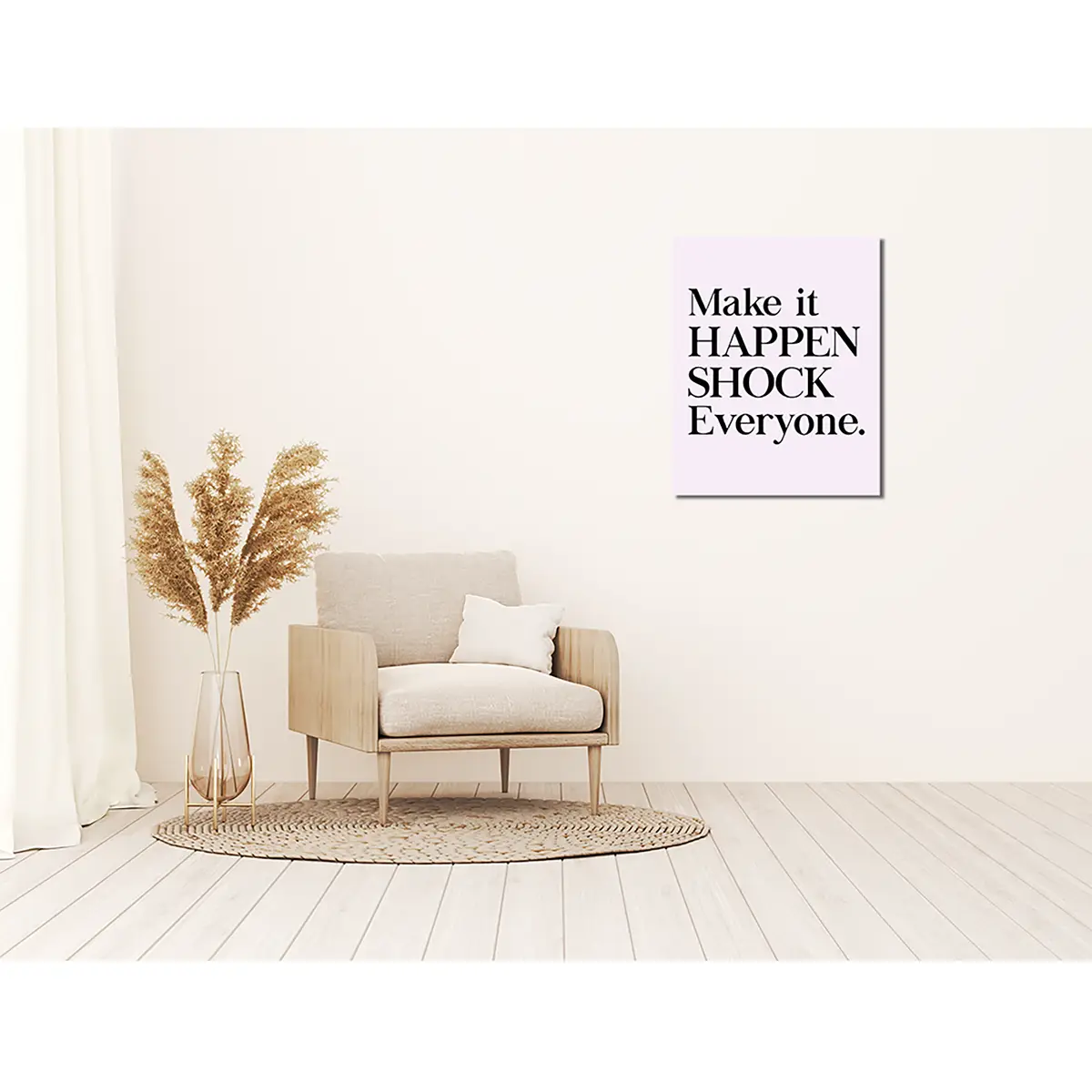 Bild Make it happen | Mehrfarbig