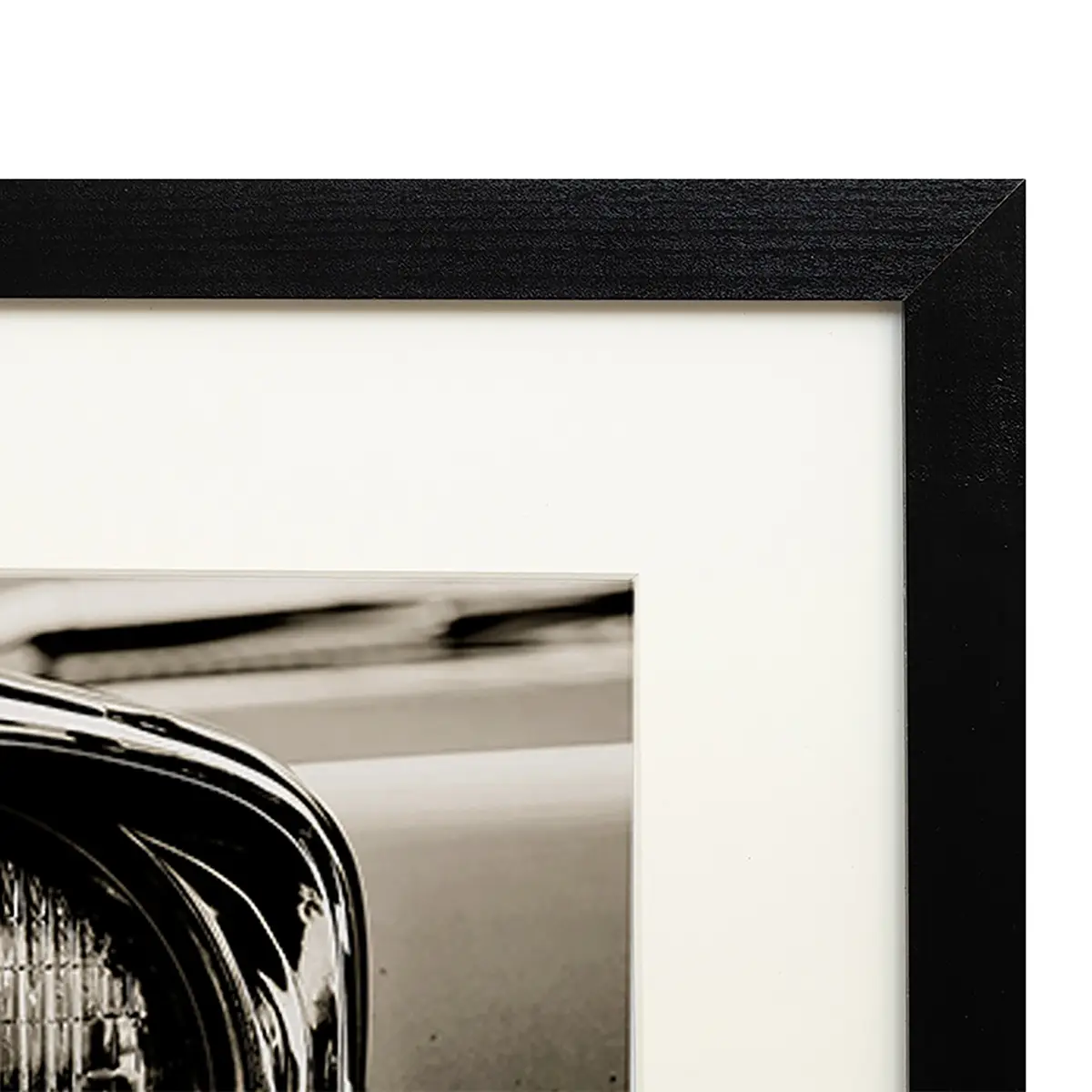 Bild Classic Car Wandbild | Schwarz