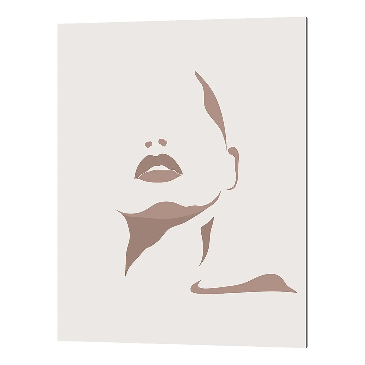 Bild Female Art Metal: Aku-Dibond Multicolor 60 x 80cm