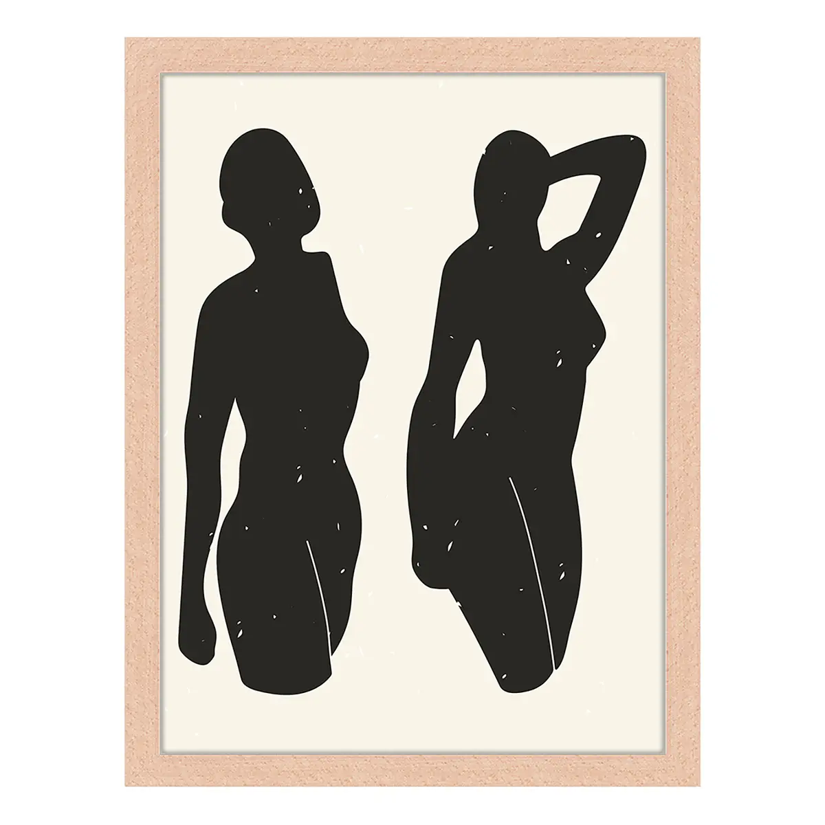 Bild Abstract Black Bodies | Beige