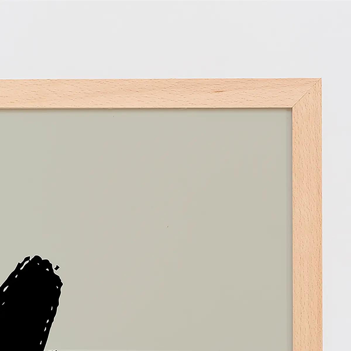 Bild Minimalist Illustration Rahmen | Beige