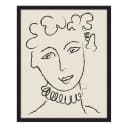 Bild Fancy Woman Portrait | Schwarz