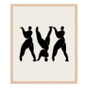 Bild Undressed Rahmen | Beige