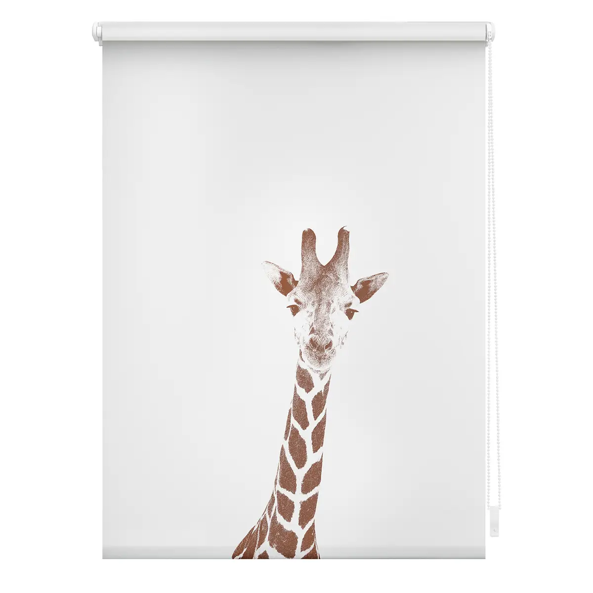 Klemmfix Rollo Giraffe | Braun