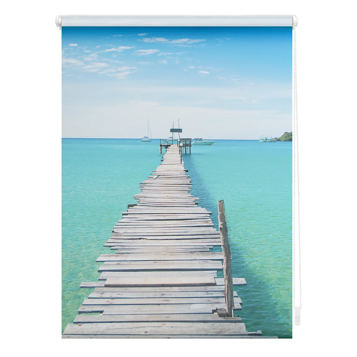 Klemmfix Rollo El Mar | Blau