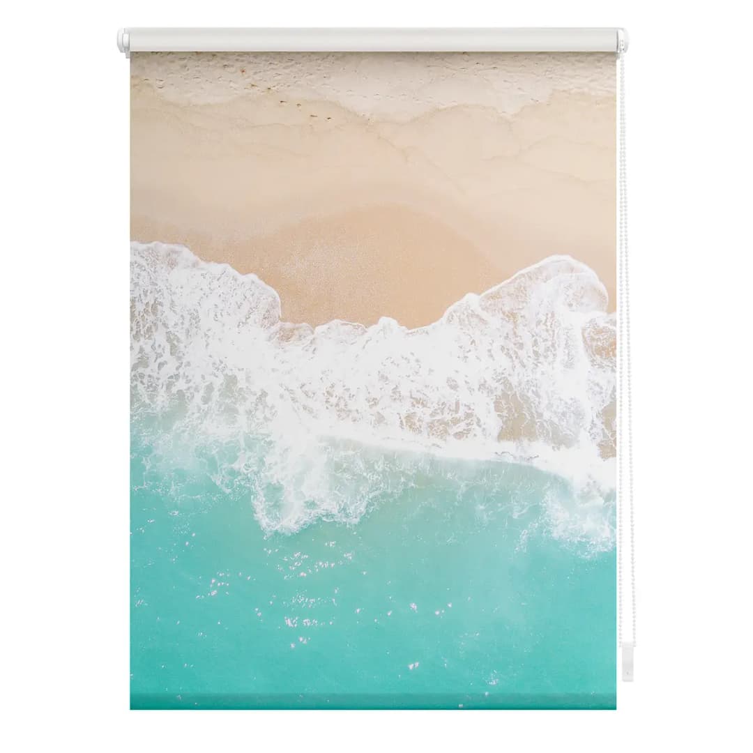 Klemmfix Rollo The Beach | Blau