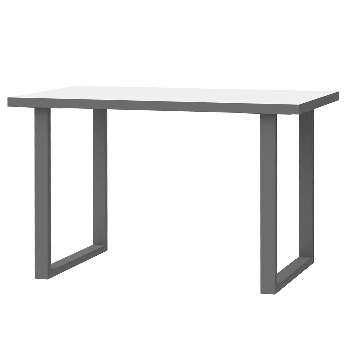 Schreibtisch 120cm Weiß | Weiß