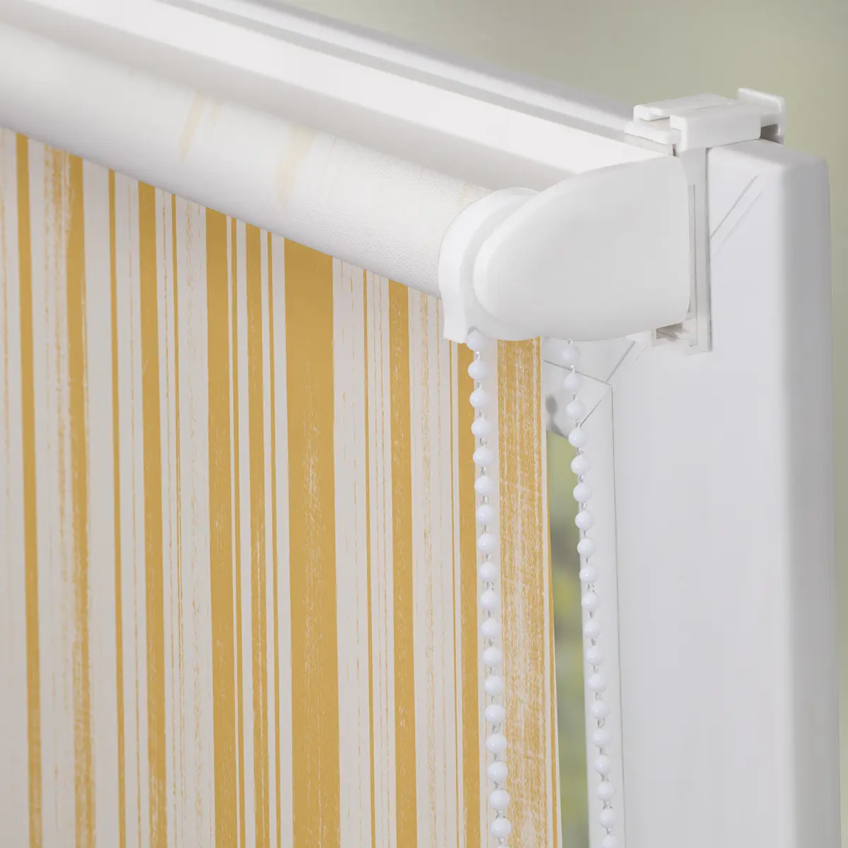 Klemmfix Rollo Flowing Honey | Gelb