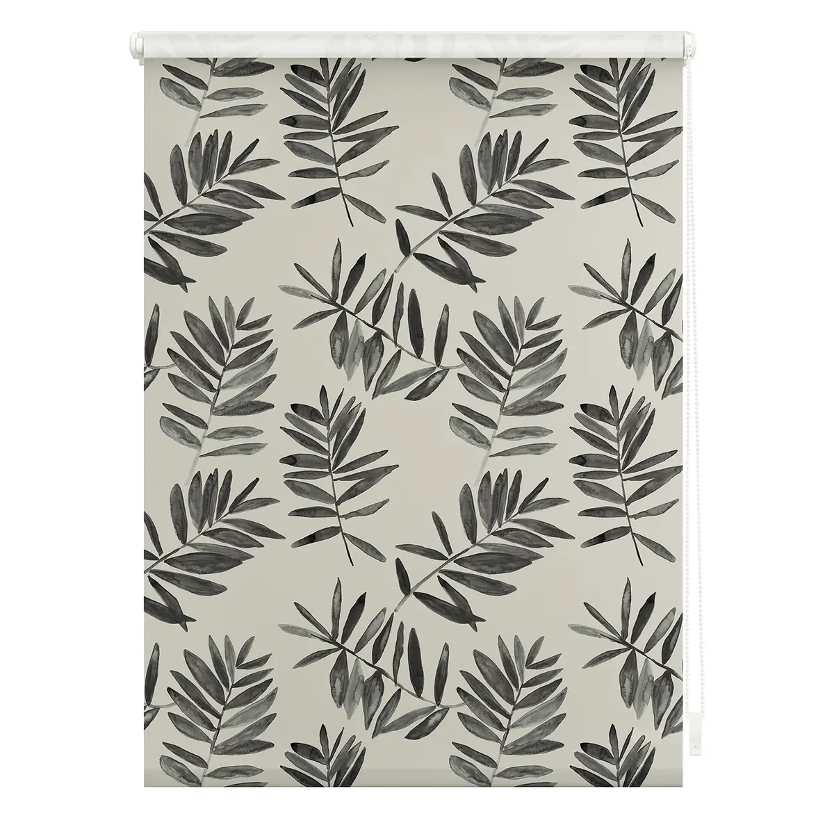 Rollo Black Watercolor Branches II 70 x 150cm Schwarz | Schwarz