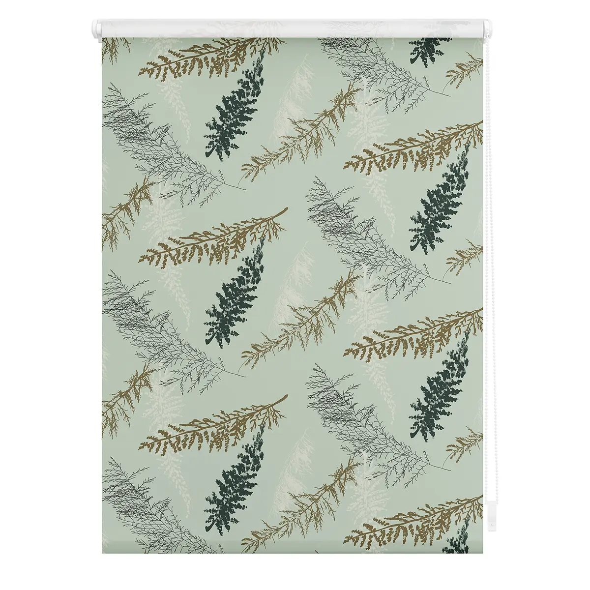 Klemmfix Rollo Fir Branches | Grün