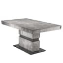 Esstisch Emilio I 140cm Grau Ausziehbar | Grau