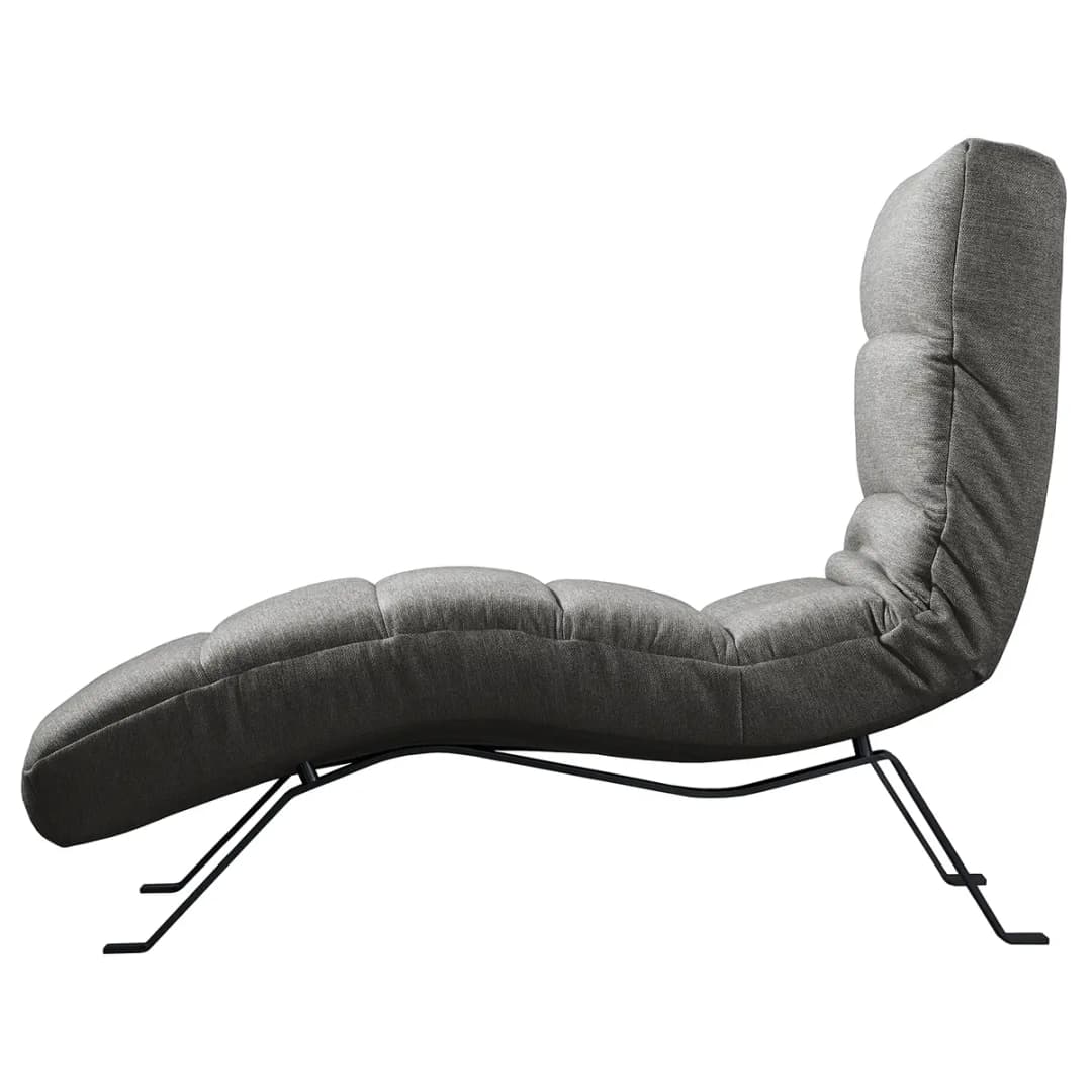 Relaxliege Kasson | Grau
