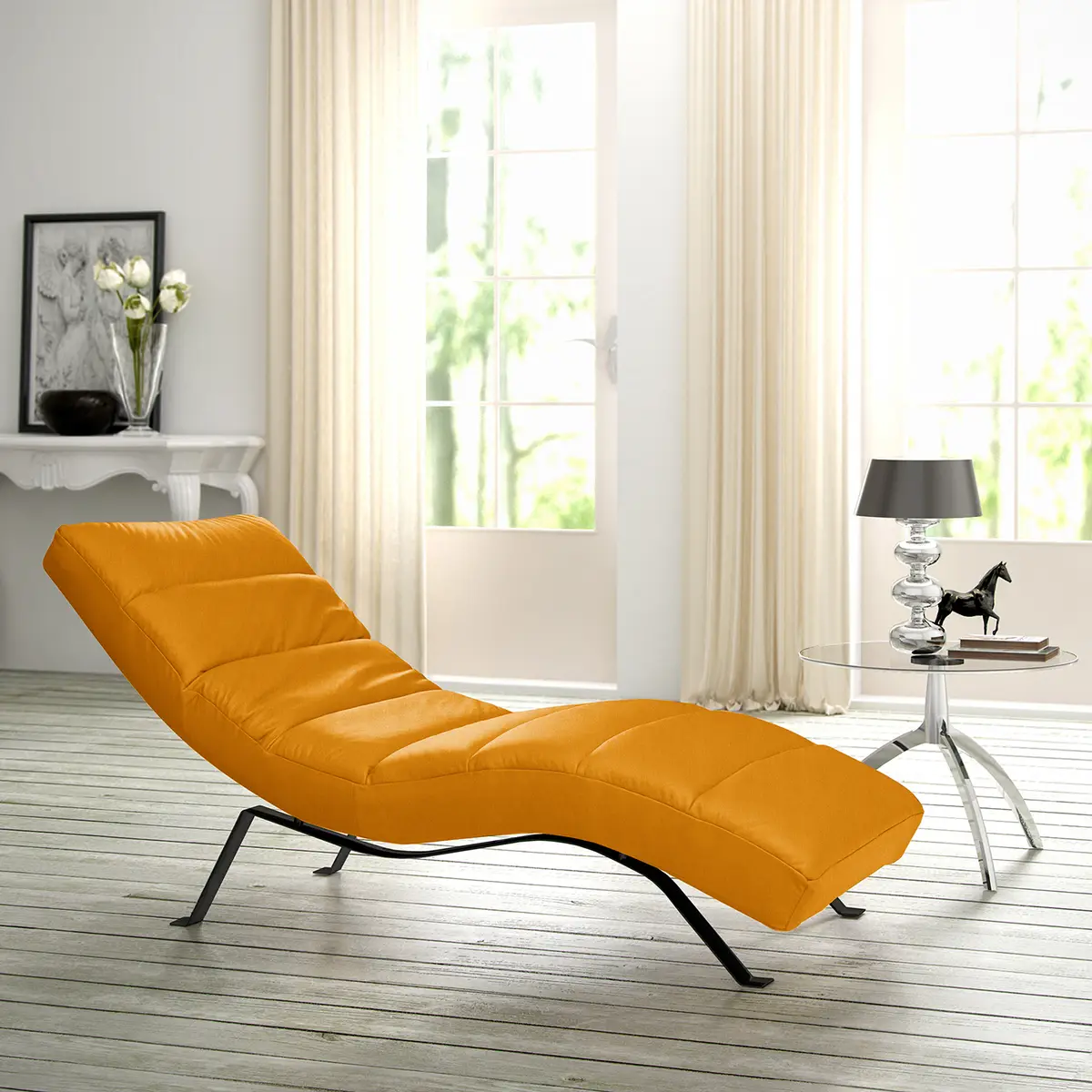 Relaxliege Kasson | Gelb