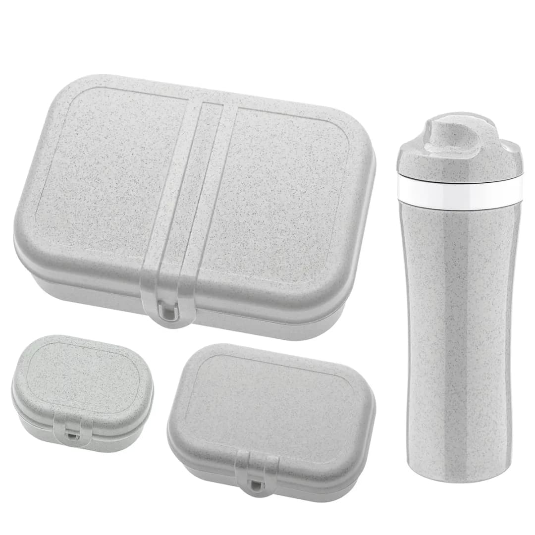 Lunchbox Set Pascal | Grau