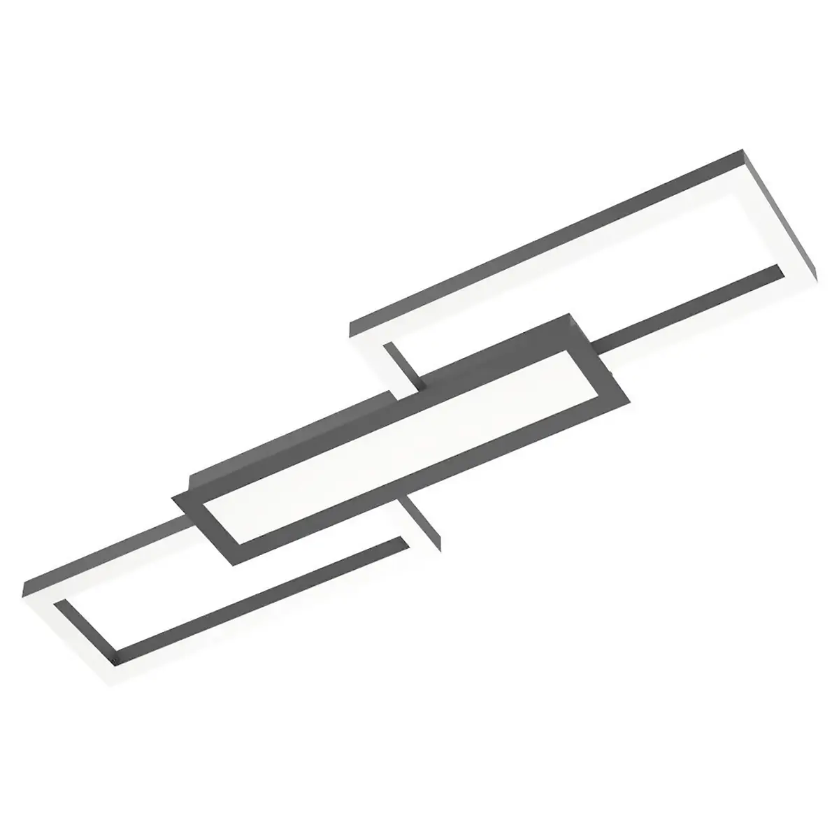 LED-Deckenleuchte | Schwarz