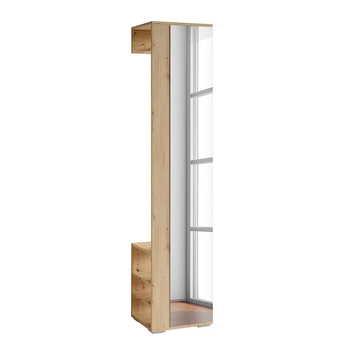 Kompaktgarderobe Bertry | Braun