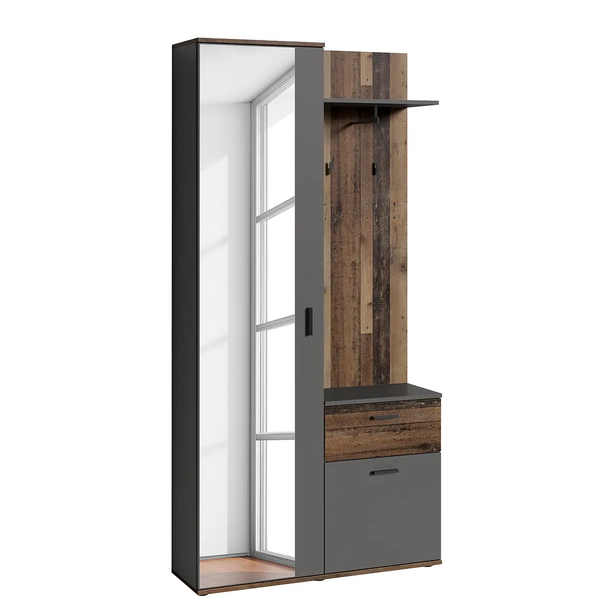 Kompaktgarderobe | Braun
