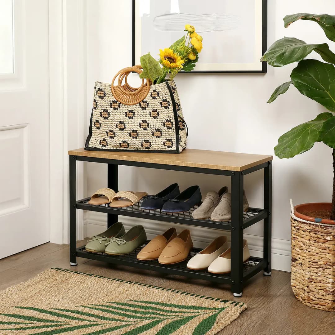 Schuhregal | Braun