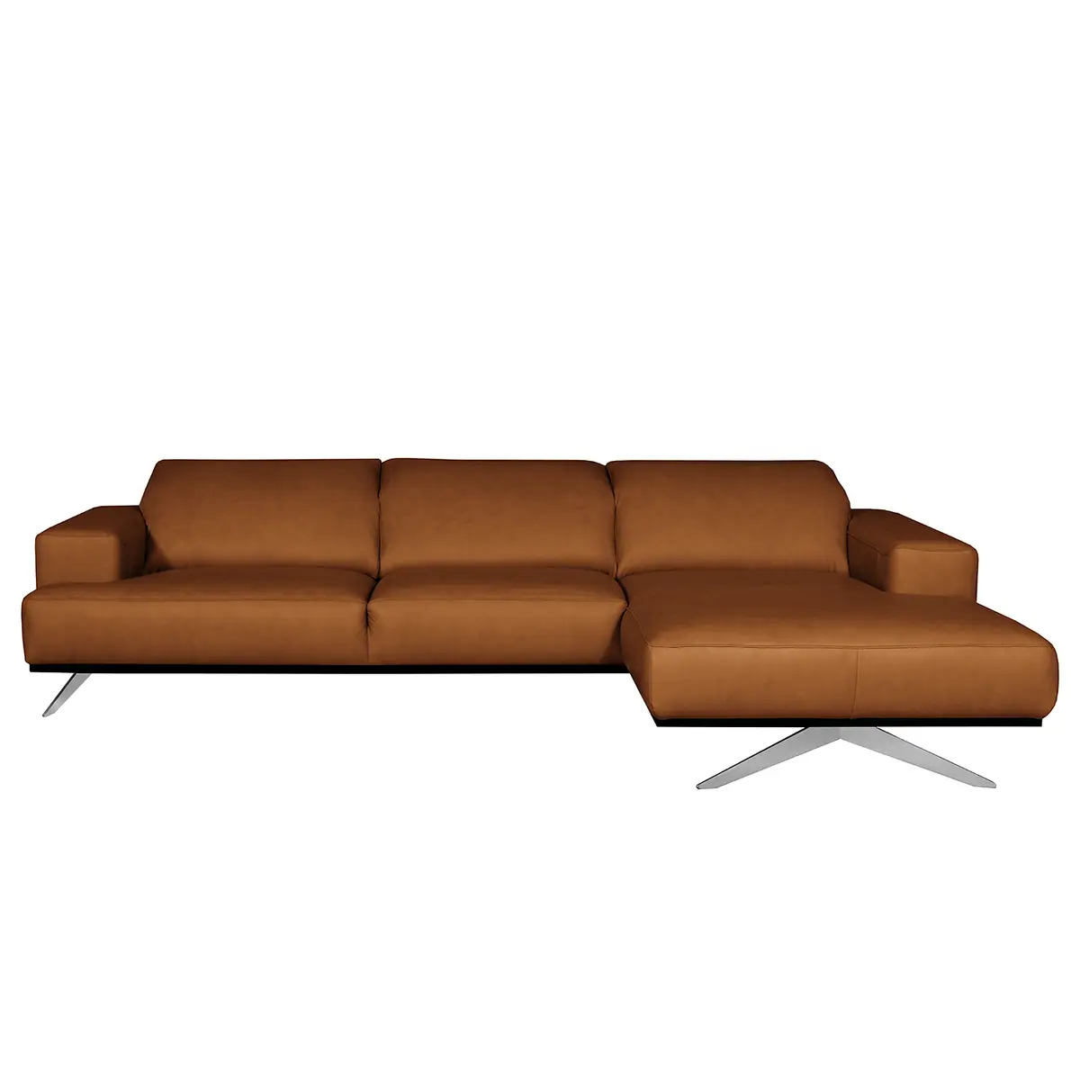 Ecksofa Nadra | Braun