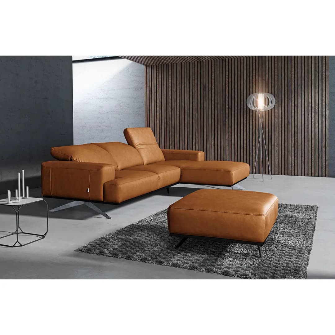 Ecksofa Nadra | Braun
