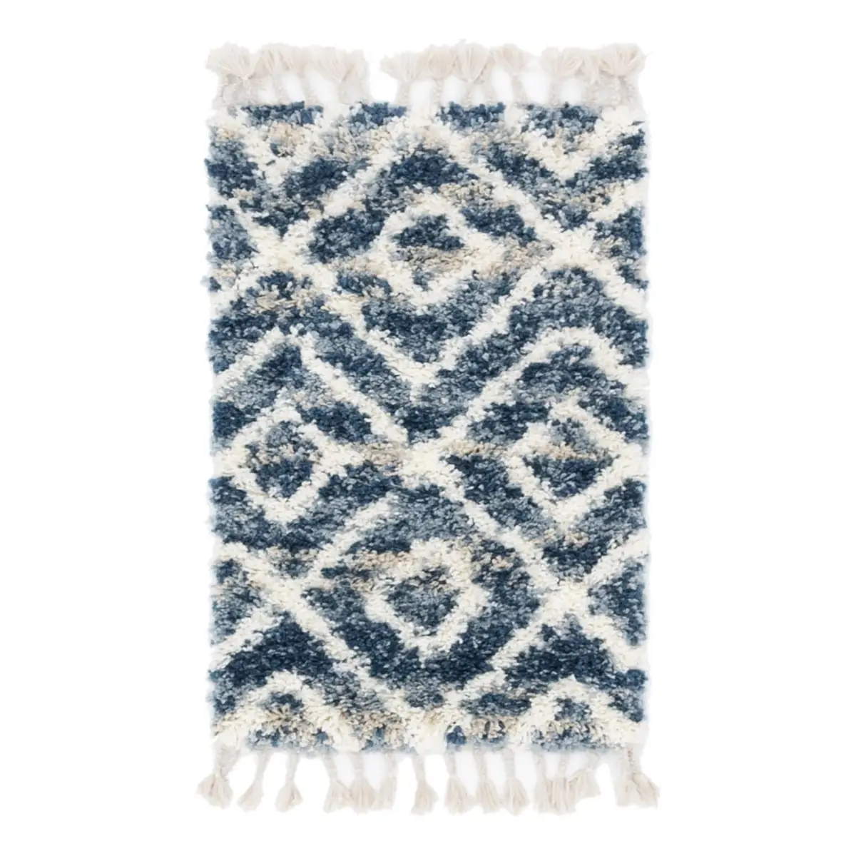 Hochflorteppich Top Shag II 65 x 90cm Blau | Blau