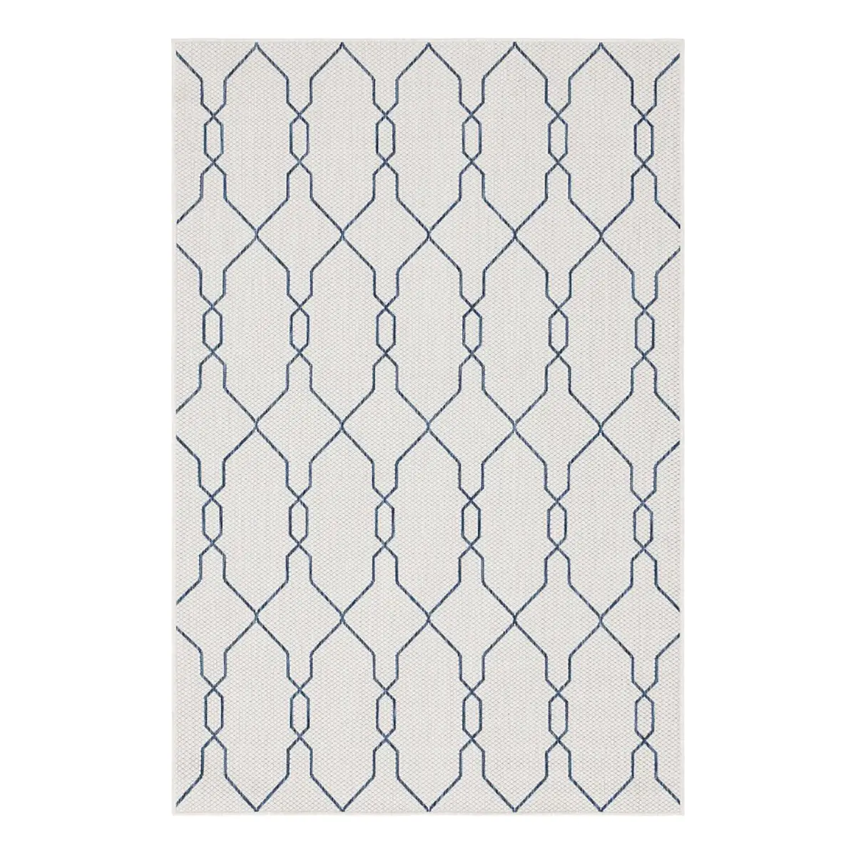 Outdoor Crosses II Teppich | Beige