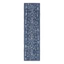 Läufer Temara Shag II 80 x 305cm Blau/Marineblau | Blau