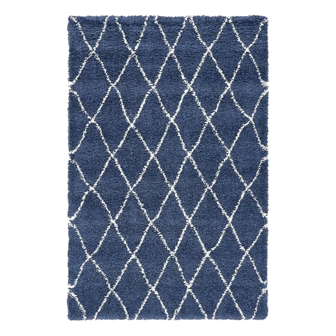 Kurzflorteppich Temara Shag II | Blau