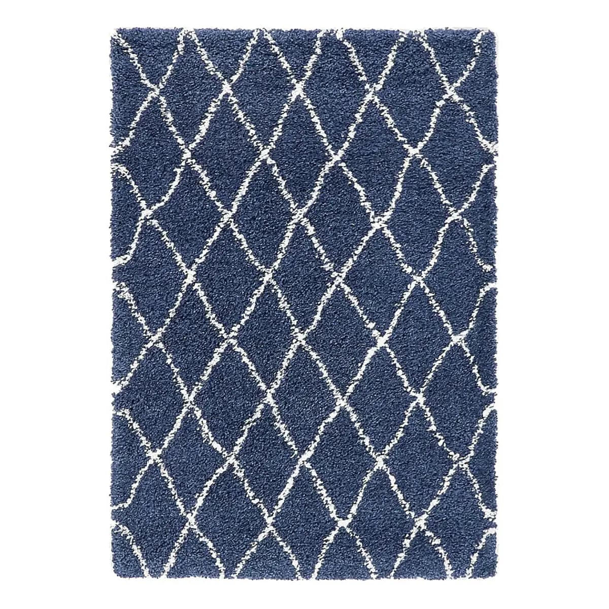 Kurzflorteppich Temara Shag II | Blau