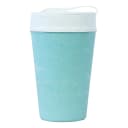Becher mit Deckel Ø 9cm Blau/Hellblau | Blau