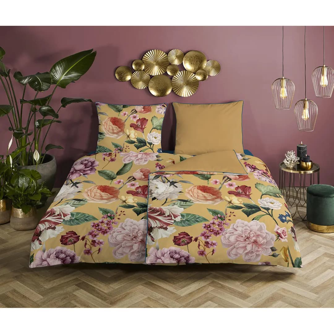Bettwäsche Fiori | Beige
