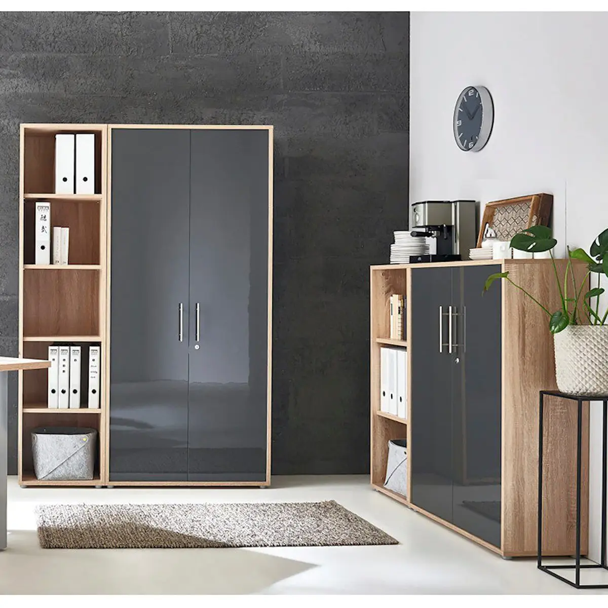Schrankwand | Braun