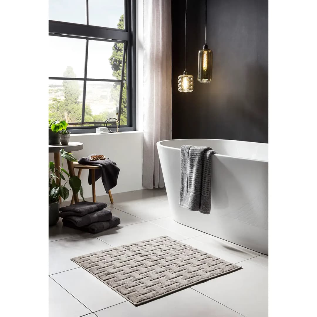 Badteppich Delia | Braun