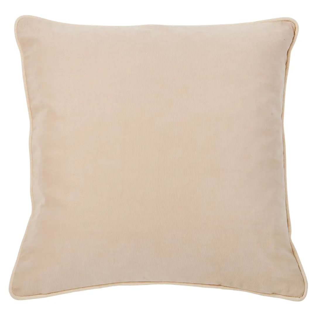 Kissenhülle Joy Beige/Beige 45 x 45cm Samt | Beige