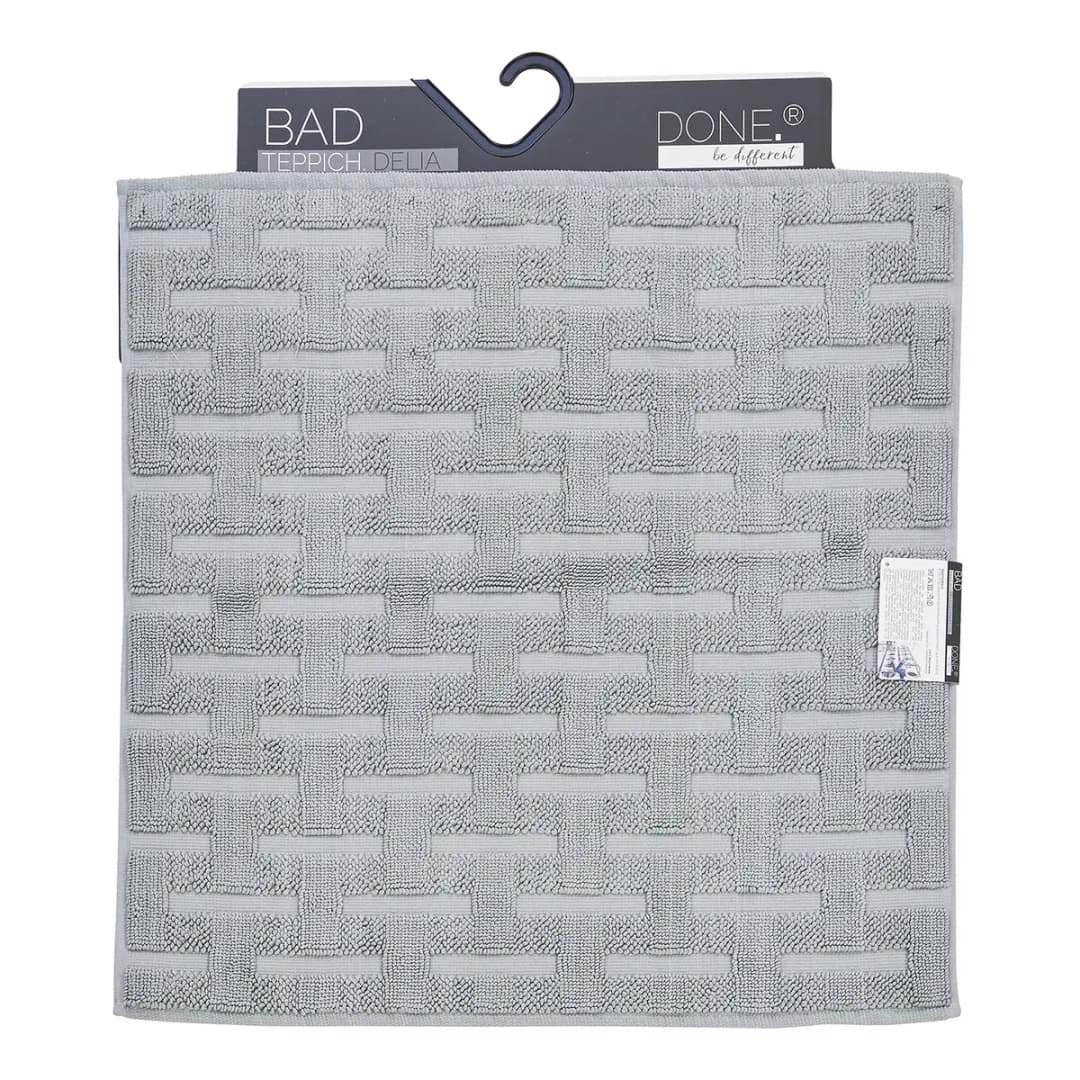 Badteppich Delia | Silber
