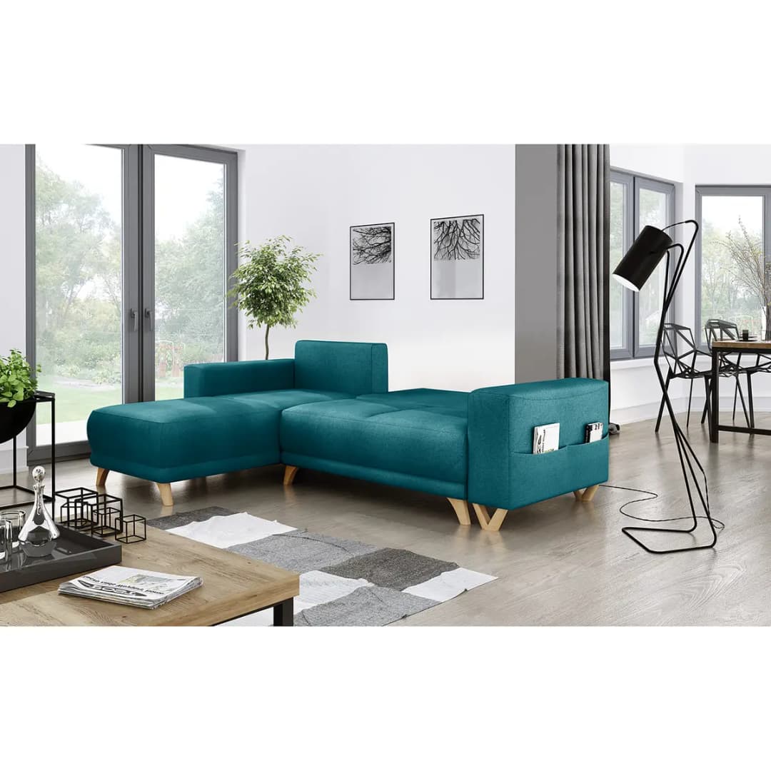 Ecksofa Coulter | Blau
