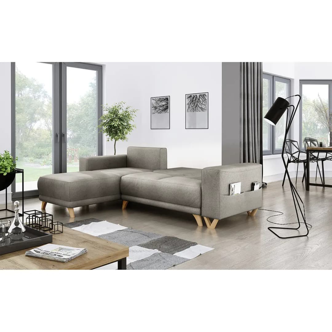 Ecksofa Coulter | Grau