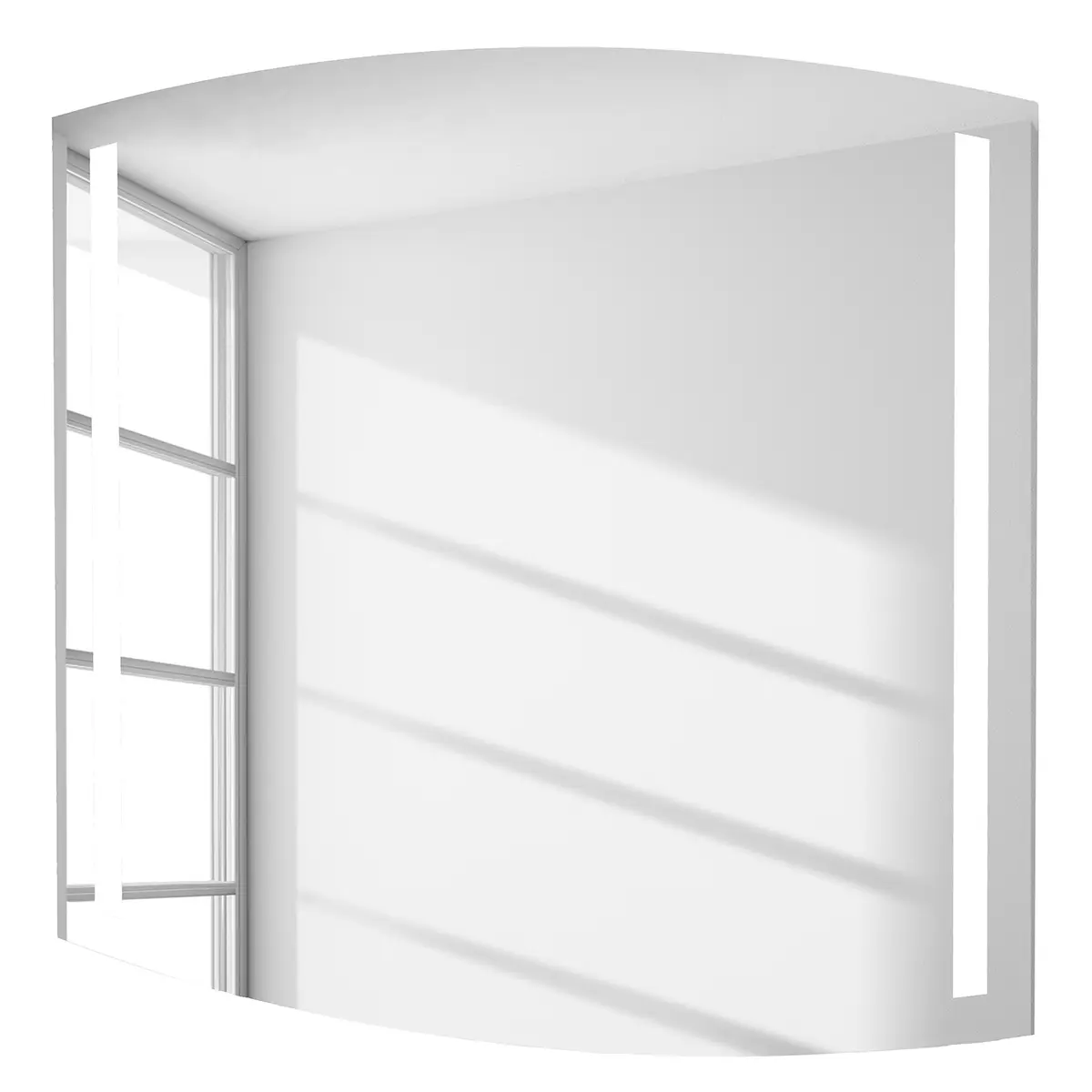Spiegel B.Style 80cm Silber | Silber