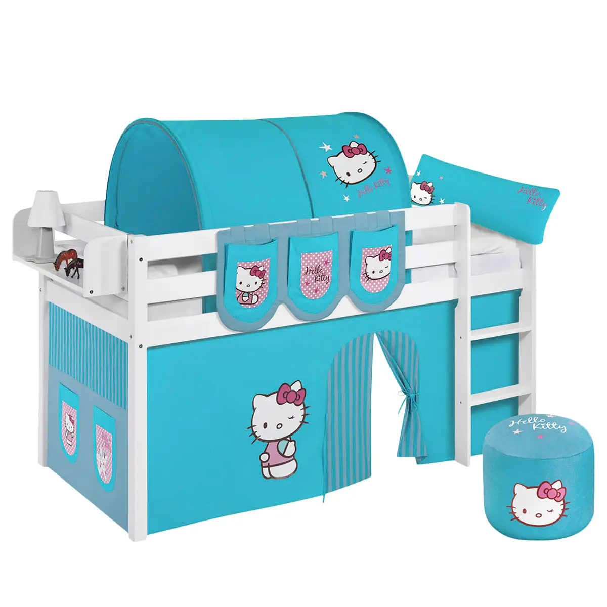 Hochbett Hello Kitty | Mehrfarbig