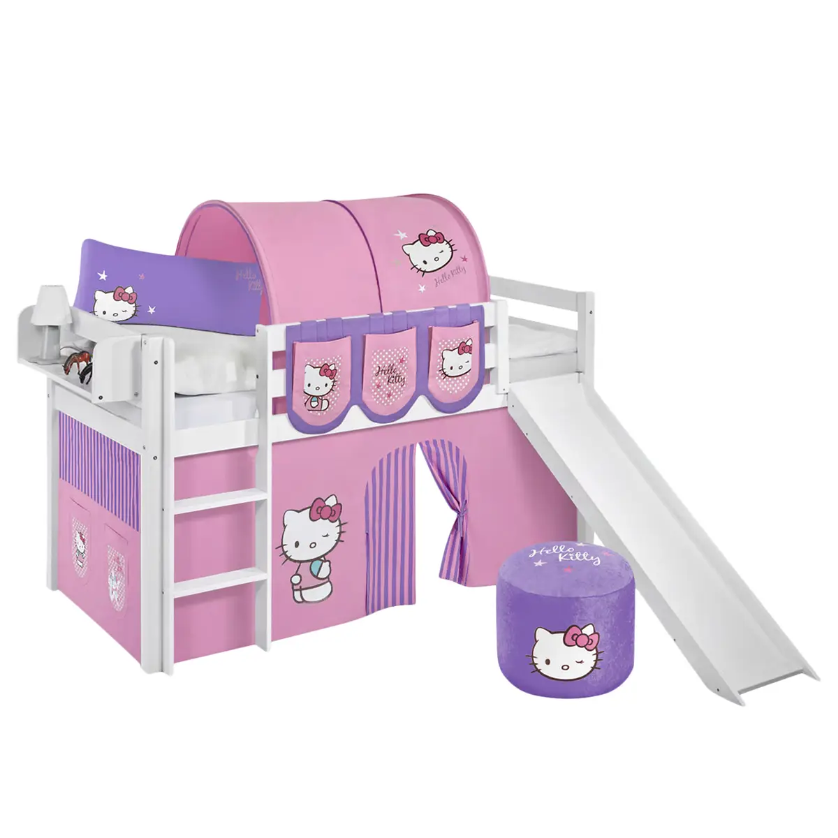 Hochbett Hello Kitty | Mehrfarbig