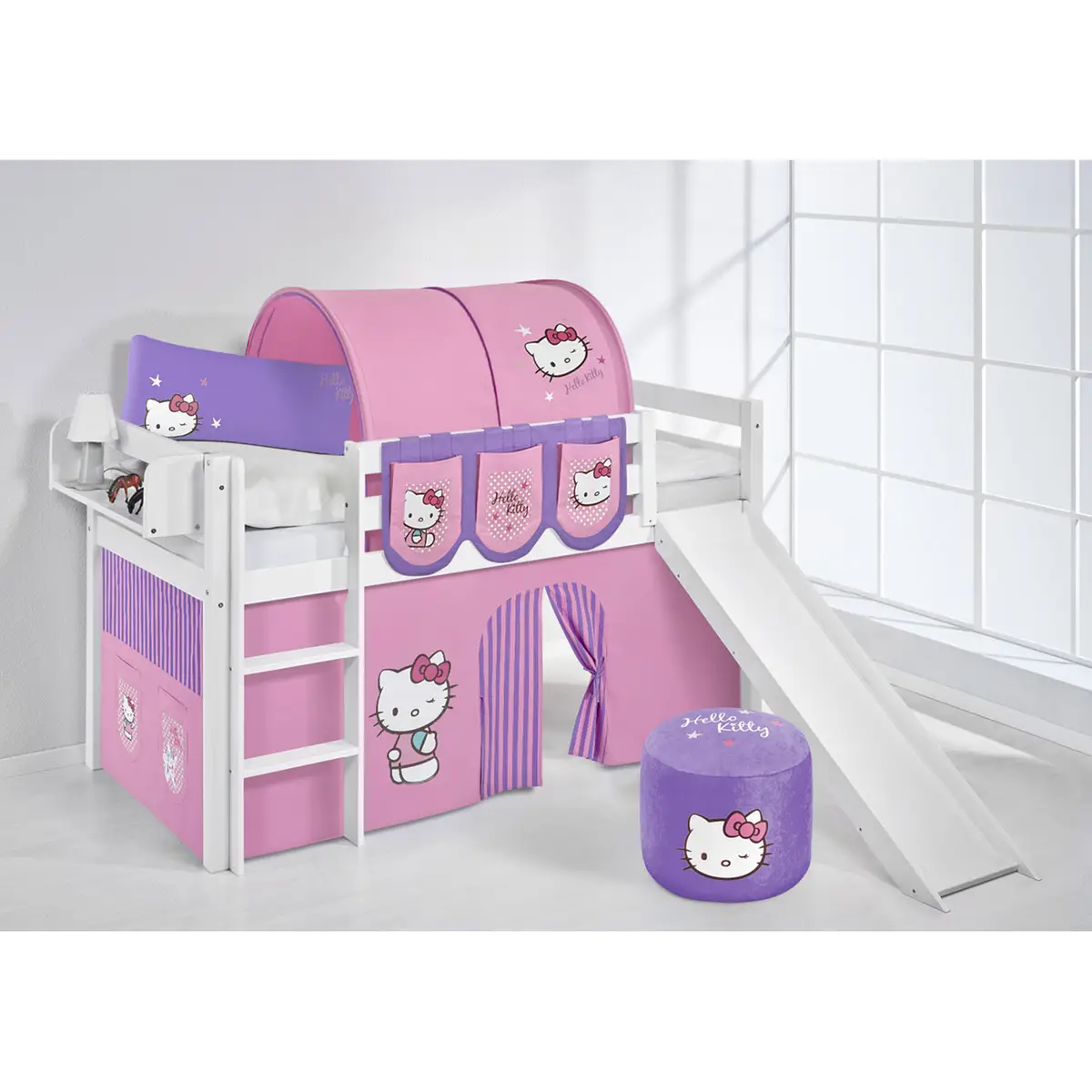 Hochbett Hello Kitty | Mehrfarbig