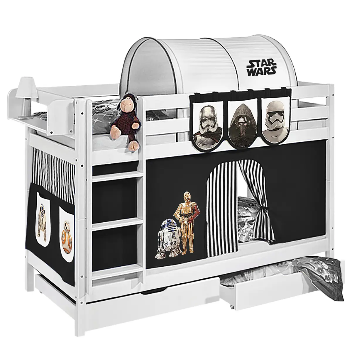 Etagenbett Star Wars | Weiß