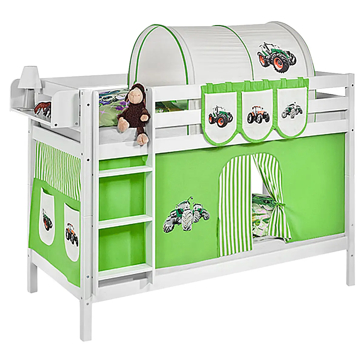 Etagenbett Trecker | Weiß
